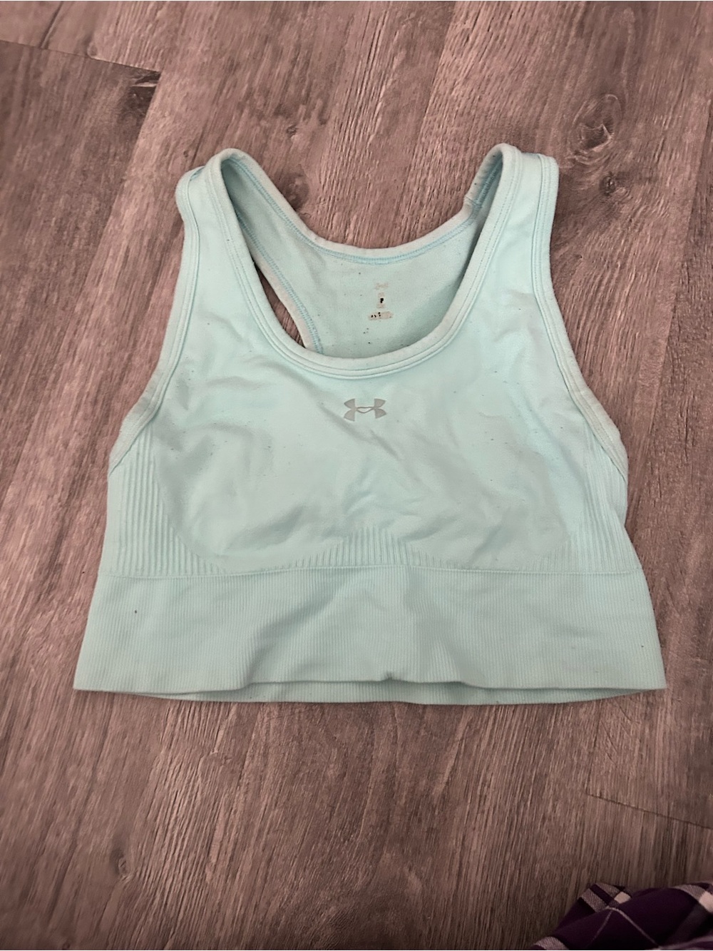 Under Armour Women's Aqua Seamless Racerback Sports Bra